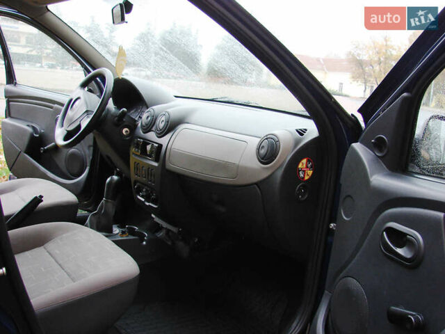 Синий Дачия Сандеро, объемом двигателя 1.15 л и пробегом 154 тыс. км за 4500 $, фото 16 на Automoto.ua