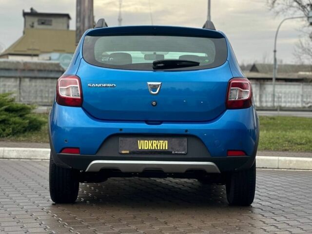 Синий Дачия Сандеро, объемом двигателя 1.5 л и пробегом 219 тыс. км за 7950 $, фото 6 на Automoto.ua