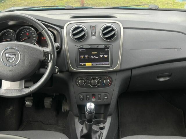 Синий Дачия Сандеро, объемом двигателя 1.5 л и пробегом 219 тыс. км за 7950 $, фото 13 на Automoto.ua