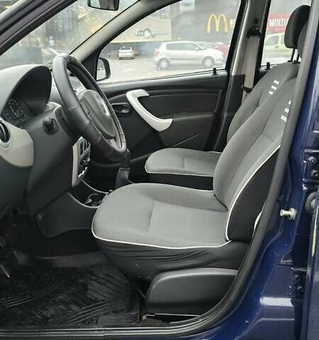 Синий Дачия Сандеро, объемом двигателя 1.2 л и пробегом 158 тыс. км за 3600 $, фото 6 на Automoto.ua