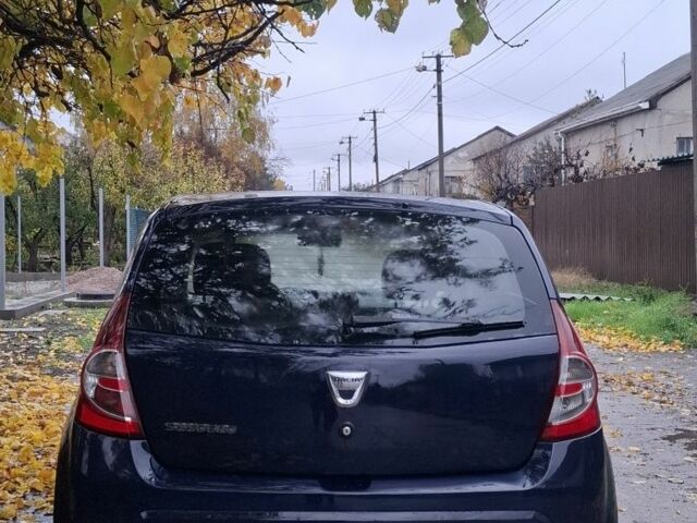 Синий Дачия Сандеро, объемом двигателя 1.1 л и пробегом 270 тыс. км за 4400 $, фото 5 на Automoto.ua