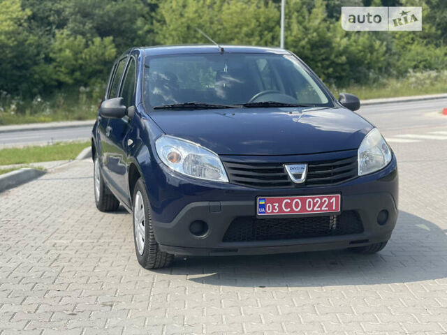 Синій Дачія Sandero, об'ємом двигуна 1.2 л та пробігом 157 тис. км за 4700 $, фото 4 на Automoto.ua