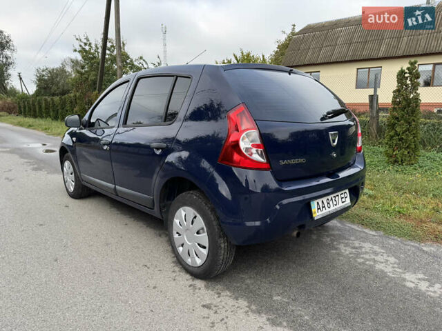 Синій Дачія Sandero, об'ємом двигуна 1.15 л та пробігом 290 тис. км за 4200 $, фото 3 на Automoto.ua