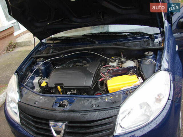 Синий Дачия Сандеро, объемом двигателя 1.15 л и пробегом 154 тыс. км за 4500 $, фото 18 на Automoto.ua