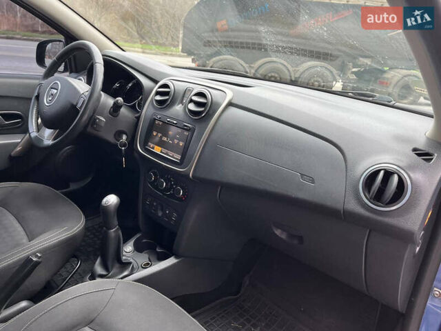 Синій Дачія Sandero, об'ємом двигуна 1.2 л та пробігом 133 тис. км за 4999 $, фото 28 на Automoto.ua