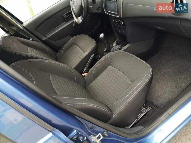 Синій Дачія Sandero, об'ємом двигуна 1.15 л та пробігом 67 тис. км за 7000 $, фото 15 на Automoto.ua