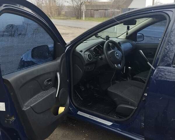 Синий Дачия Сандеро, объемом двигателя 1.2 л и пробегом 186 тыс. км за 4850 $, фото 5 на Automoto.ua