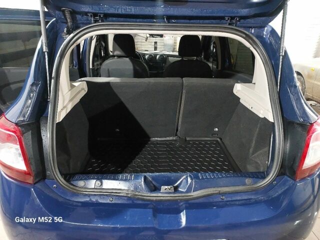 Синий Дачия Сандеро, объемом двигателя 1.1 л и пробегом 166 тыс. км за 4600 $, фото 5 на Automoto.ua