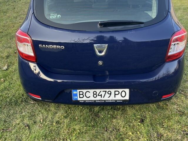 Синий Дачия Сандеро, объемом двигателя 1.1 л и пробегом 160 тыс. км за 4500 $, фото 2 на Automoto.ua