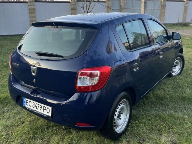 Синий Дачия Сандеро, объемом двигателя 1.1 л и пробегом 160 тыс. км за 4500 $, фото 1 на Automoto.ua
