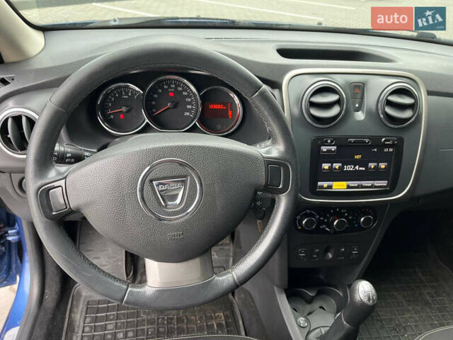Синій Дачія Sandero, об'ємом двигуна 1.2 л та пробігом 133 тис. км за 4999 $, фото 16 на Automoto.ua