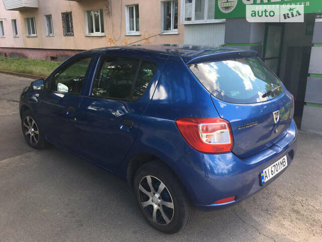 Синий Дачия Сандеро, объемом двигателя 0.9 л и пробегом 193 тыс. км за 5600 $, фото 4 на Automoto.ua