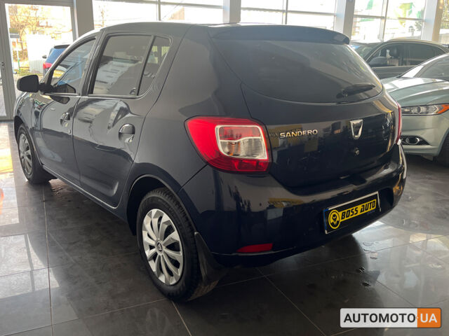 Синий Дачия Сандеро, объемом двигателя 1.1 л и пробегом 171 тыс. км за 5000 $, фото 4 на Automoto.ua