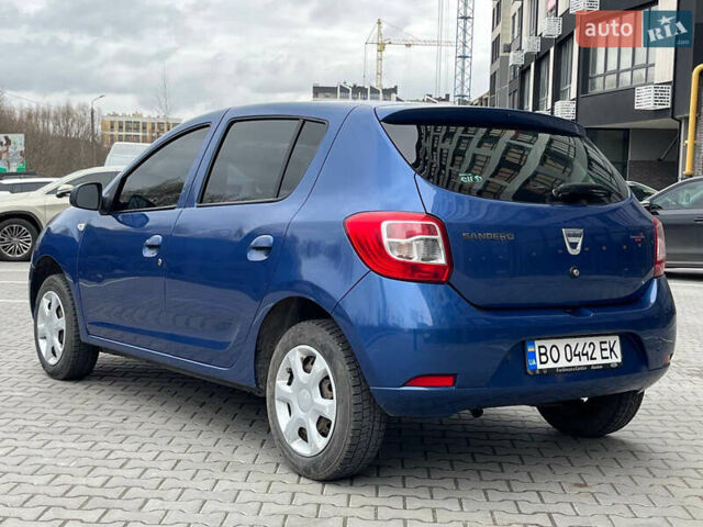 Синій Дачія Sandero, об'ємом двигуна 1.2 л та пробігом 133 тис. км за 4999 $, фото 4 на Automoto.ua