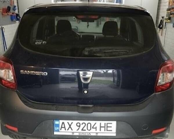 Синий Дачия Сандеро, объемом двигателя 1.15 л и пробегом 130 тыс. км за 5000 $, фото 1 на Automoto.ua