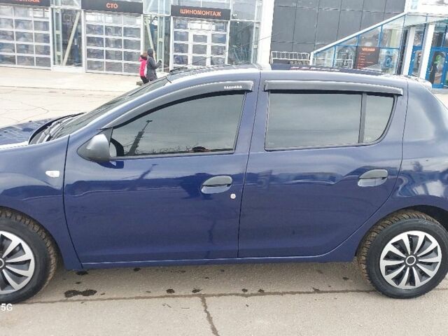 Синий Дачия Сандеро, объемом двигателя 1.1 л и пробегом 166 тыс. км за 4600 $, фото 1 на Automoto.ua