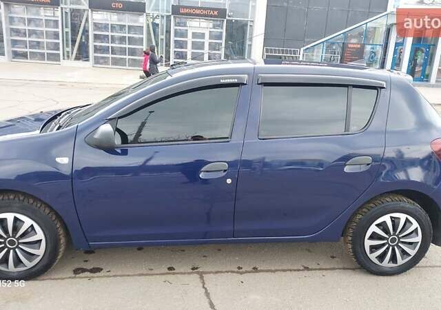 Синий Дачия Сандеро, объемом двигателя 1.15 л и пробегом 166 тыс. км за 5000 $, фото 3 на Automoto.ua