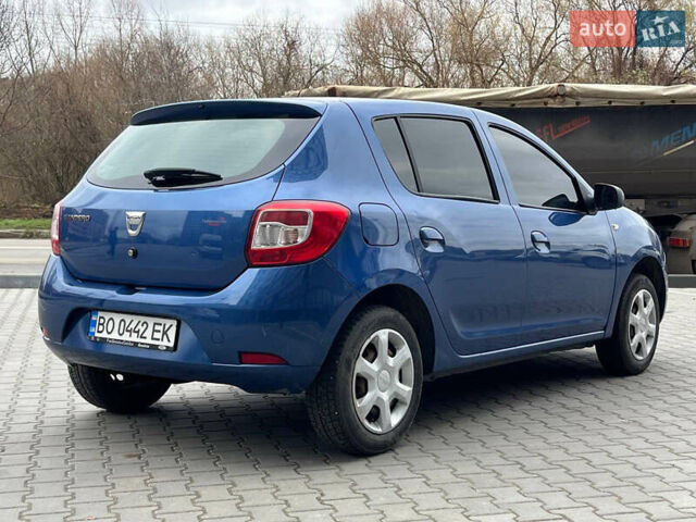 Синій Дачія Sandero, об'ємом двигуна 1.2 л та пробігом 133 тис. км за 4999 $, фото 7 на Automoto.ua