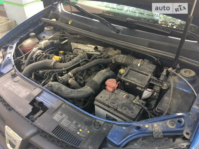 Синий Дачия Сандеро, объемом двигателя 0.9 л и пробегом 193 тыс. км за 5600 $, фото 13 на Automoto.ua