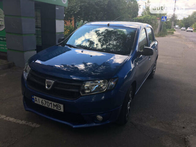 Синий Дачия Сандеро, объемом двигателя 0.9 л и пробегом 193 тыс. км за 5600 $, фото 1 на Automoto.ua