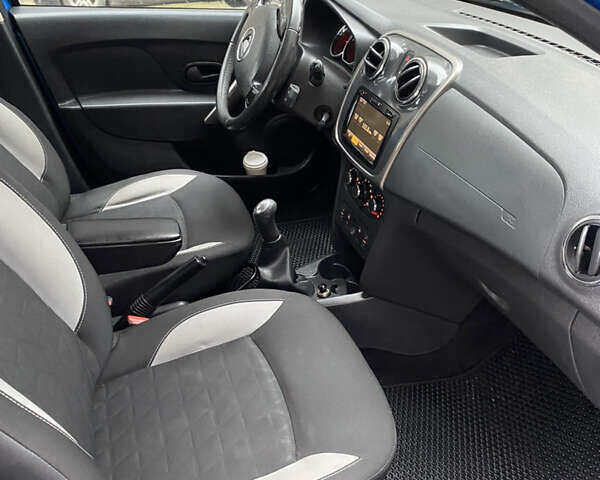 Синій Дачія Sandero, об'ємом двигуна 1.5 л та пробігом 83 тис. км за 7999 $, фото 28 на Automoto.ua