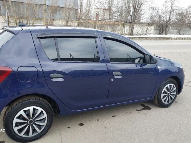 Синий Дачия Сандеро, объемом двигателя 1.1 л и пробегом 166 тыс. км за 4600 $, фото 3 на Automoto.ua