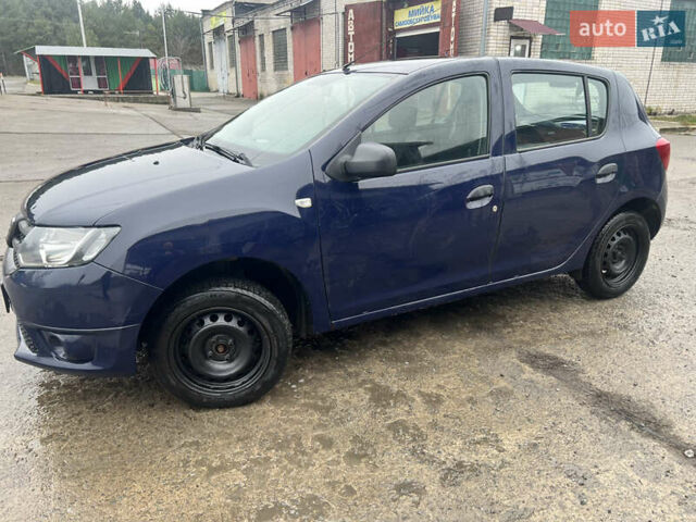Синій Дачія Sandero, об'ємом двигуна 1.2 л та пробігом 216 тис. км за 3999 $, фото 8 на Automoto.ua