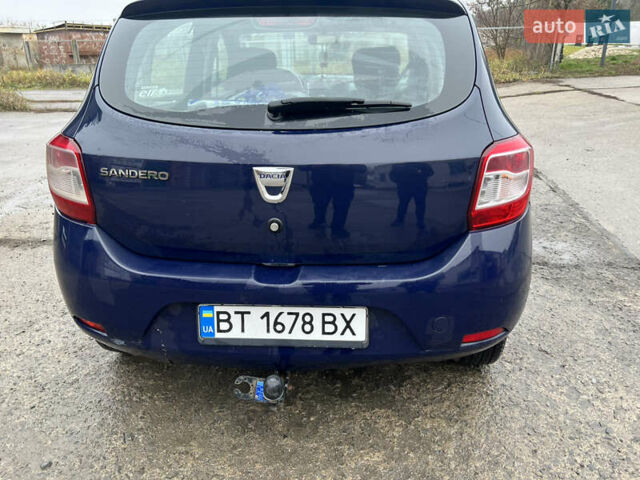 Синій Дачія Sandero, об'ємом двигуна 1.2 л та пробігом 216 тис. км за 3999 $, фото 6 на Automoto.ua