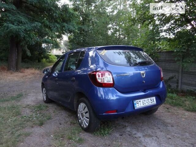 Синій Дачія Sandero, об'ємом двигуна 1.2 л та пробігом 135 тис. км за 4950 $, фото 8 на Automoto.ua