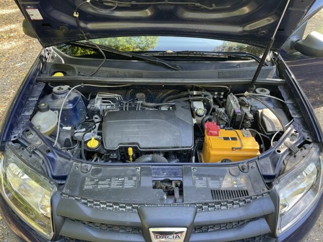 Синій Дачія Sandero, об'ємом двигуна 1.2 л та пробігом 101 тис. км за 5400 $, фото 8 на Automoto.ua