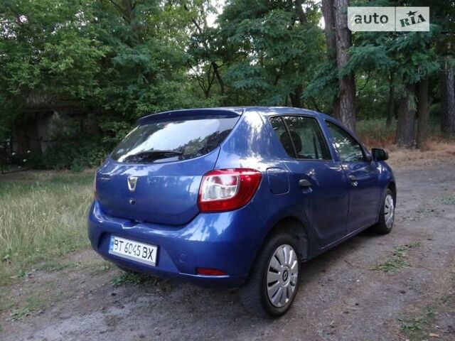 Синій Дачія Sandero, об'ємом двигуна 1.2 л та пробігом 135 тис. км за 4950 $, фото 9 на Automoto.ua