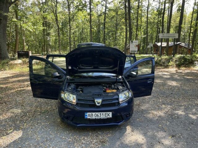 Синій Дачія Sandero, об'ємом двигуна 1.2 л та пробігом 101 тис. км за 5400 $, фото 7 на Automoto.ua