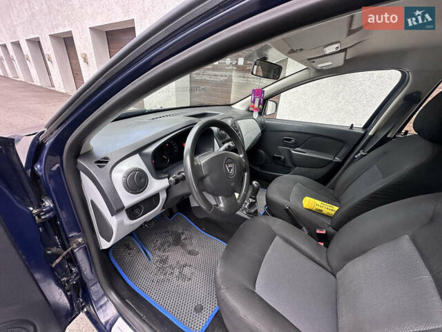 Синий Дачия Сандеро, объемом двигателя 1.2 л и пробегом 212 тыс. км за 3700 $, фото 22 на Automoto.ua