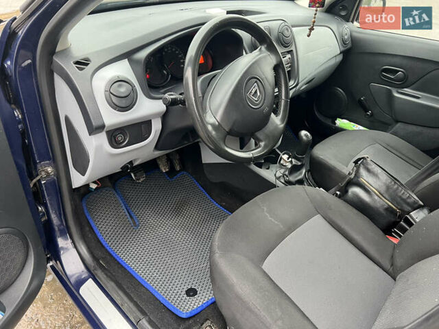 Синій Дачія Sandero, об'ємом двигуна 1.2 л та пробігом 216 тис. км за 3999 $, фото 11 на Automoto.ua