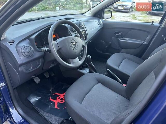 Синій Дачія Sandero, об'ємом двигуна 1.1 л та пробігом 77 тис. км за 5900 $, фото 10 на Automoto.ua
