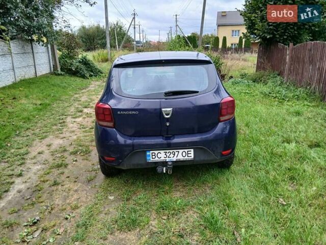 Синій Дачія Sandero, об'ємом двигуна 1 л та пробігом 154 тис. км за 4850 $, фото 7 на Automoto.ua