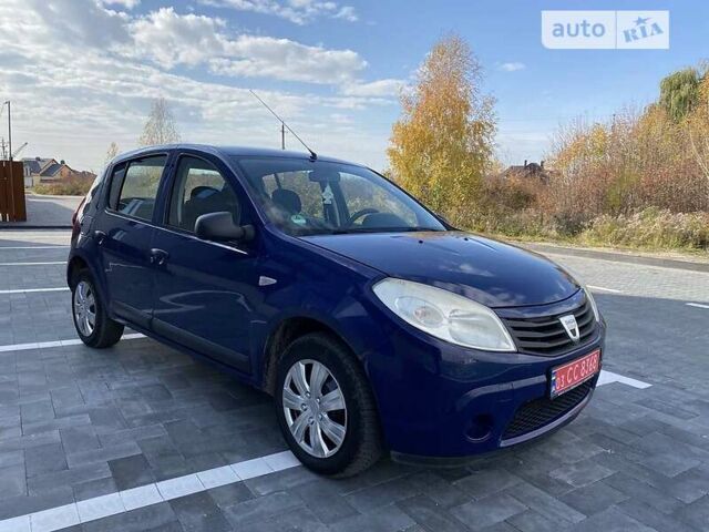 Синій Дачія Sandero, об'ємом двигуна 1.4 л та пробігом 181 тис. км за 4900 $, фото 9 на Automoto.ua