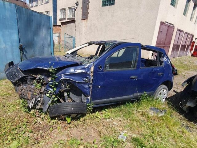 Синий Дачия Сандеро, объемом двигателя 1.1 л и пробегом 240 тыс. км за 818 $, фото 3 на Automoto.ua