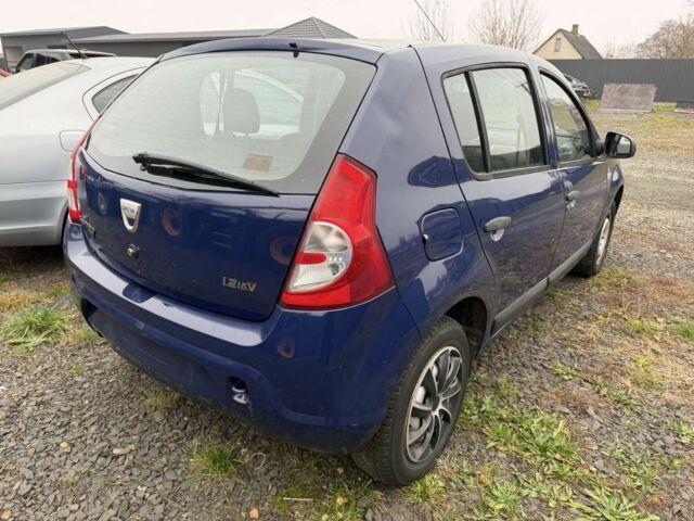 Синій Дачія Sandero, об'ємом двигуна 1.2 л та пробігом 166 тис. км за 4500 $, фото 2 на Automoto.ua