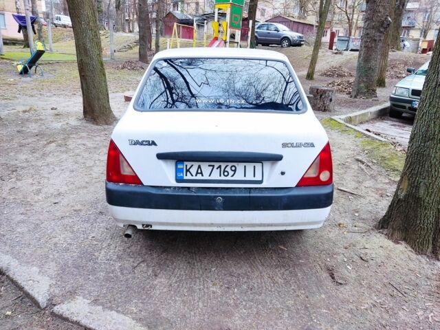 Білий Дачія Solenza, об'ємом двигуна 1.4 л та пробігом 154 тис. км за 1500 $, фото 1 на Automoto.ua