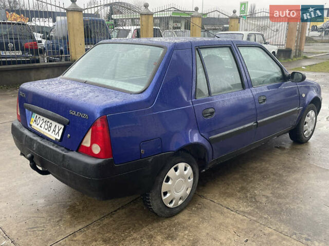 Фиолетовый Дачия Соленза, объемом двигателя 1.4 л и пробегом 132 тыс. км за 1800 $, фото 3 на Automoto.ua