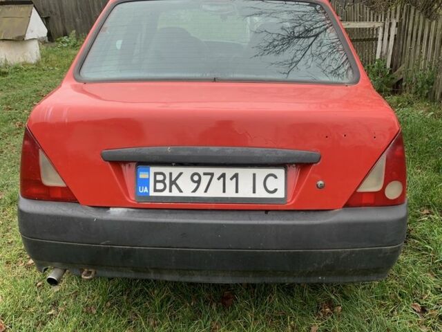 Червоний Дачія Solenza, об'ємом двигуна 1.4 л та пробігом 470 тис. км за 1100 $, фото 1 на Automoto.ua