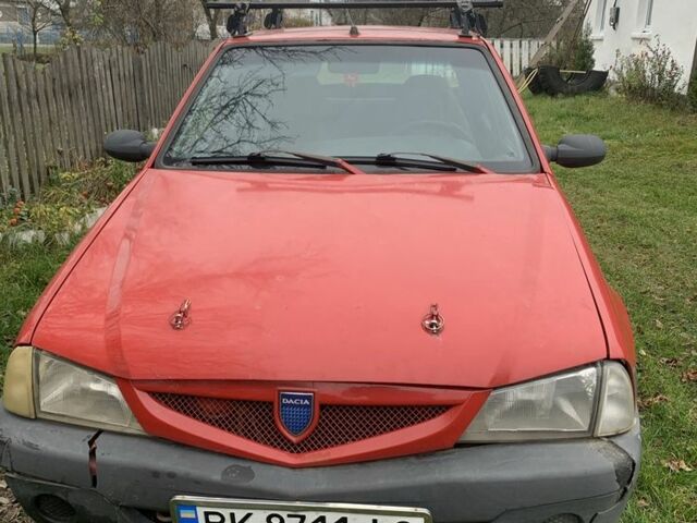 Червоний Дачія Solenza, об'ємом двигуна 1.4 л та пробігом 470 тис. км за 1100 $, фото 3 на Automoto.ua