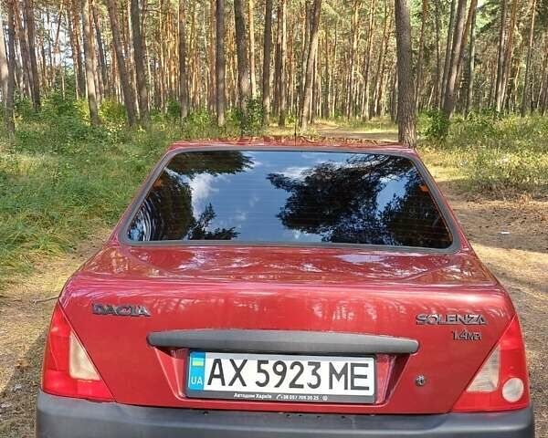 Червоний Дачія Solenza, об'ємом двигуна 1.4 л та пробігом 88 тис. км за 2490 $, фото 17 на Automoto.ua