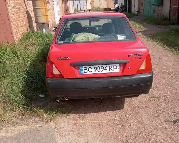 Червоний Дачія Solenza, об'ємом двигуна 1.4 л та пробігом 200 тис. км за 1100 $, фото 5 на Automoto.ua