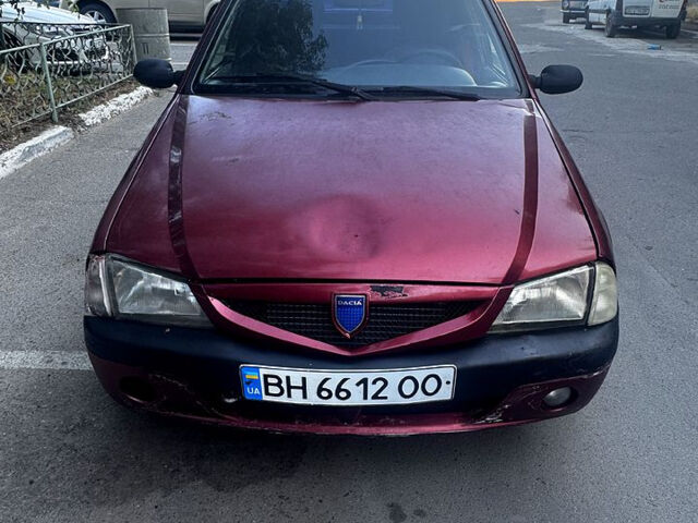 Красный Дачия Соленза, объемом двигателя 1.4 л и пробегом 185 тыс. км за 1000 $, фото 1 на Automoto.ua