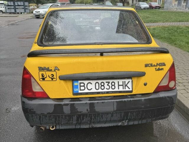 Жовтий Дачія Solenza, об'ємом двигуна 1.4 л та пробігом 270 тис. км за 1411 $, фото 3 на Automoto.ua