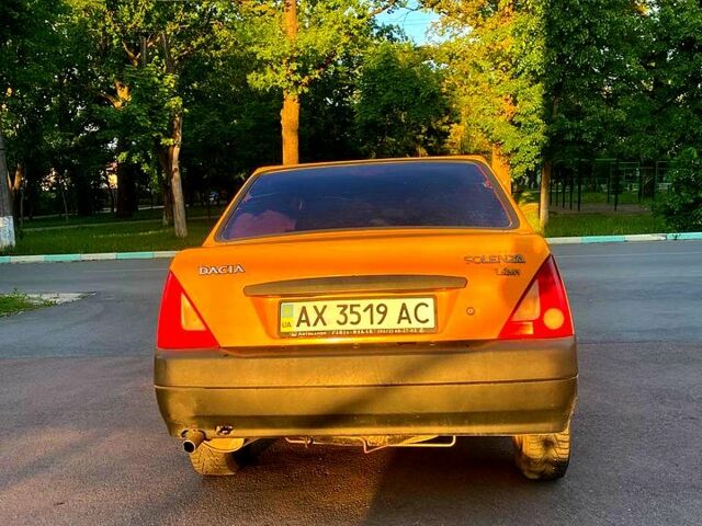 Желтый Дачия Соленза, объемом двигателя 1.4 л и пробегом 113 тыс. км за 1300 $, фото 4 на Automoto.ua
