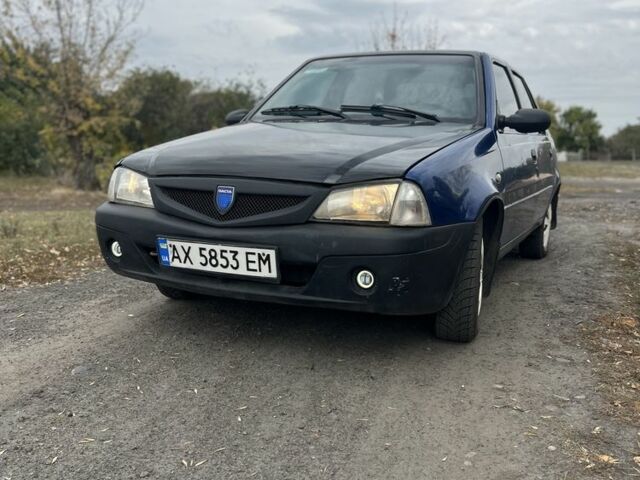 Дачия Соленза 2004 в Синельниковом на Automoto.ua Синий Дачия Соленза, объемом двигателя 1.4 л и пробегом 150 тыс. км за 1237 $, фото 1 на Automoto.ua