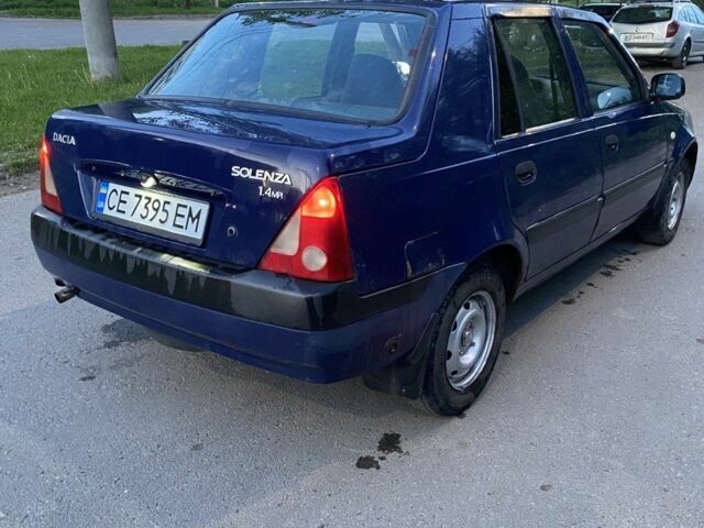 Синий Дачия Соленза, объемом двигателя 1.4 л и пробегом 250 тыс. км за 700 $, фото 3 на Automoto.ua